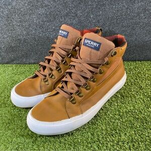 SperryHalyard Storm Size 13 Water-Resistant High Top Sneaker Boots MSRP $100